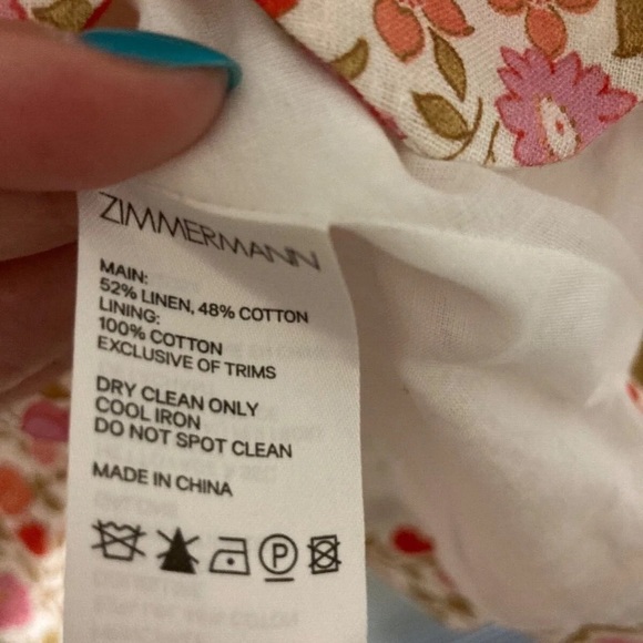 Zimmermann Goldie scallop mini dress - Picture 5 of 7